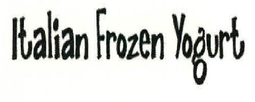 Italian Frozen Yogurt Device mark 2261022 Trademark