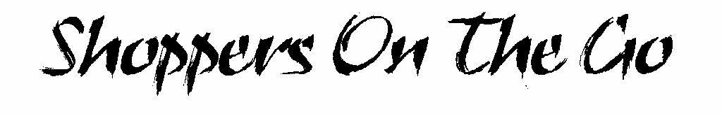 Shoppers On The Go (special Form Of Writing) Device mark 1470067 Trademark