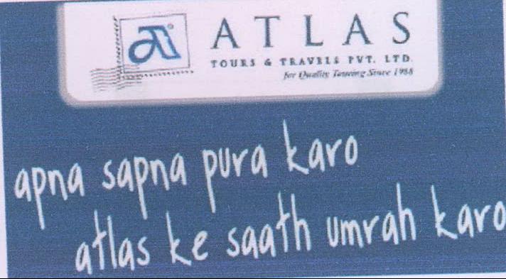 Atlas Apna Sapna Pura Karo Atlas Ke Saath Umrah Karo Device mark 2135438 Trademark