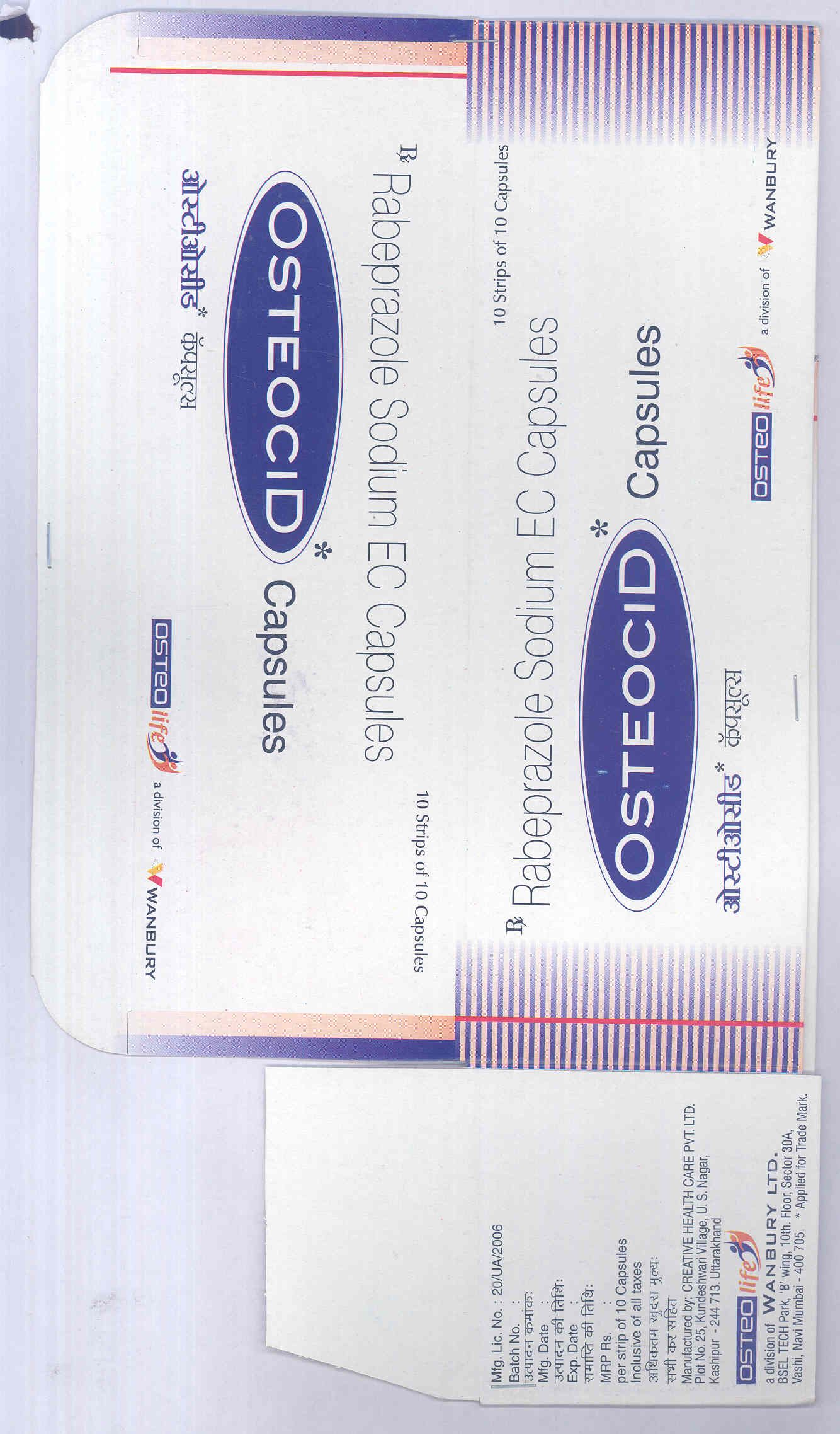 Osteocid (label) Device mark 1753686 Trademark