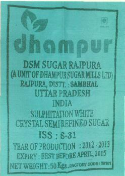 Dhampur (device) Device mark 2489274 Trademark