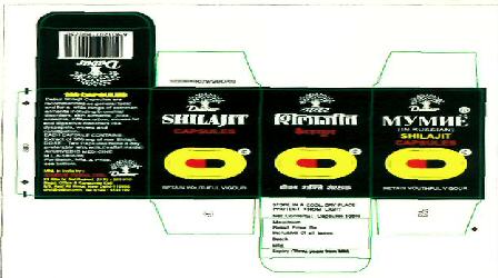 Dabur Shilajit Carton (label) Device mark 2514131 Trademark