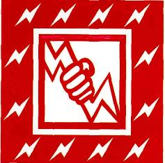 Device Of Hand Holding Sparks Device mark 2680717 Trademark