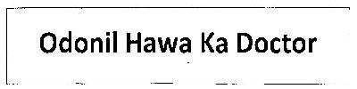 Odonil Hawa Ka Doctor Device mark 2847014 Trademark