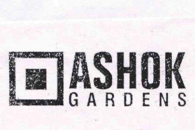 Ashok G A R D E N S (label) Device mark 1723522 Trademark
