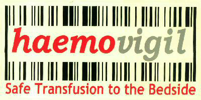 Haemovigil (label) Device mark 2745752 Trademark
