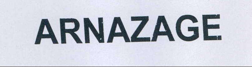 Arnazage Device mark 2167848 Trademark