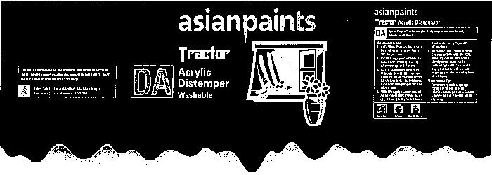 Asian Paints (da Device) Device mark 1154835 Trademark