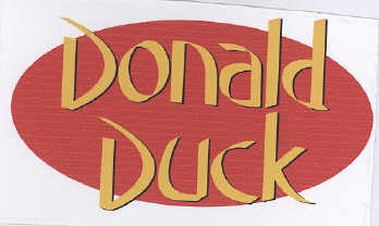 Donald Duck (label) Device mark 2097914 Trademark