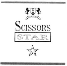 Scissors Star Device mark 1255536 Trademark