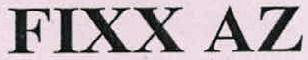 Fixx Az Device mark 2316294 Trademark