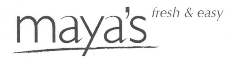 Maya"s (device) Device mark 1639224 Trademark