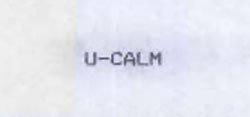 U-calm Device mark 1046951 Trademark
