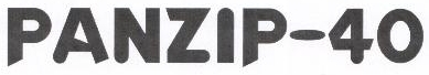 Panzip-40 Device mark 2086490 Trademark