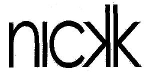 Nickk (label) Device mark 2105828 Trademark