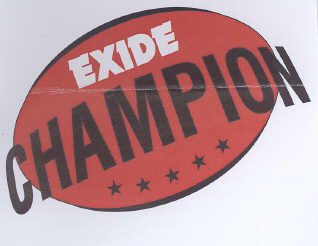 Exide Champion Device mark 1946838 Trademark