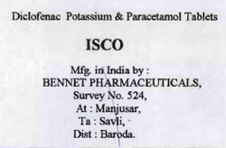 Isco Device mark 894485 Trademark