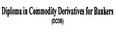 Diploma In Commodity Derivatives For Bankers (dcdb) Device mark 1989949 Trademark