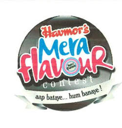 Havmor's Mera Flavour Contest With Device Of Globe Device mark 2370436 Trademark