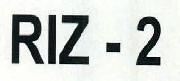 Riz-2 Device mark 2472679 Trademark