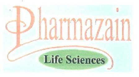 Pharmazain Life Sciences Device mark 2003174 Trademark