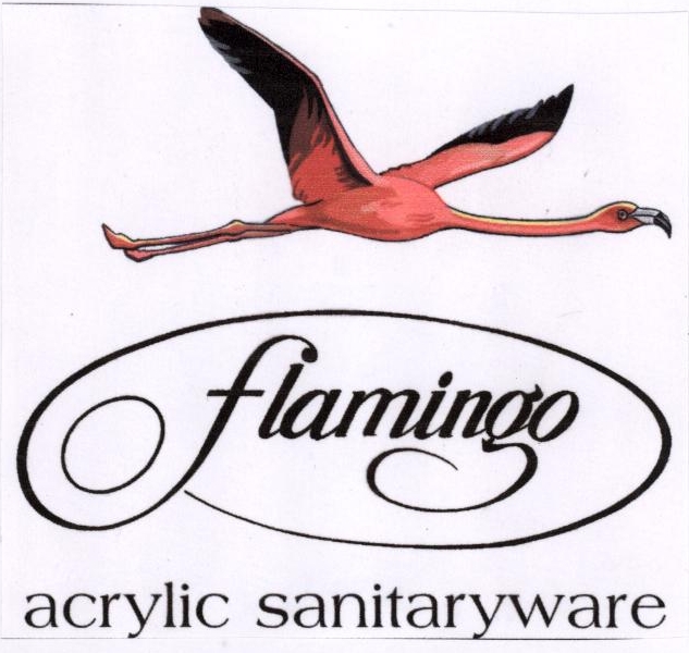Flamingo Acrylic Sanitaryware Device mark 1851069 Trademark