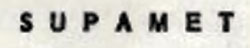S U P A M E T Device mark 681846 Trademark
