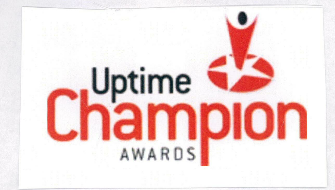 Uptime Champion Awards Device mark 2001792 Trademark