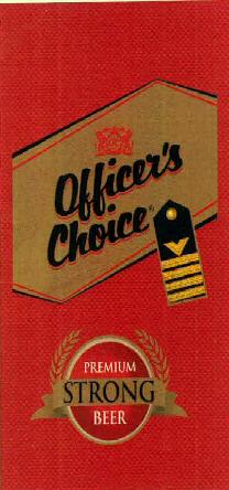Officer's Choice Premium Strong Beer Device mark 2833875 Trademark