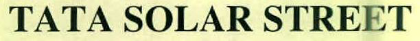 Tata Solar Street Device mark 2737489 Trademark