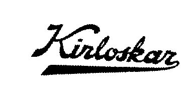 Kirloskar (signature Letter) Device mark 1527745 Trademark