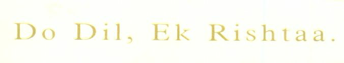Do Dil, Ek Rishtaa (label) Device mark 1447158 Trademark