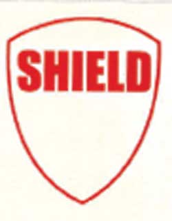 Shield (label) Device mark 1393908 Trademark