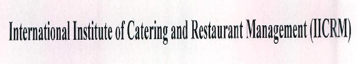 International Institute Of Catering And Restaurant Management (iicrm) Device mark 2465720 Trademark