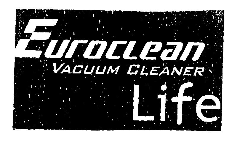 Euroclean Vacuum Cleaner Life (label) Device mark 1469692 Trademark