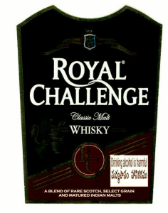 Royal Challenge Classic Malt Whisky Rc Device mark 2754817 Trademark