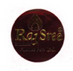 Raj Sree (label) Device mark 1317657 Trademark
