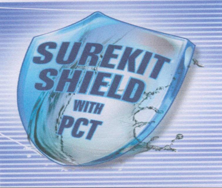 Surekit Shield With Pct Device mark 1984098 Trademark