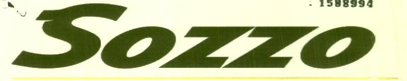 Sozzo (letter Written In Heavy Charater) Device mark 1588994 Trademark