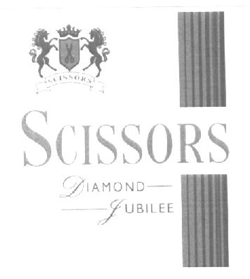 Scissors Diamond Jubilee (label) Device mark 1422640 Trademark