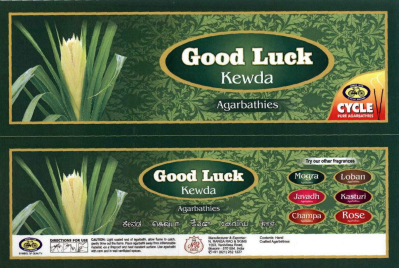 Good Luck Kewda Device mark 2745872 Trademark