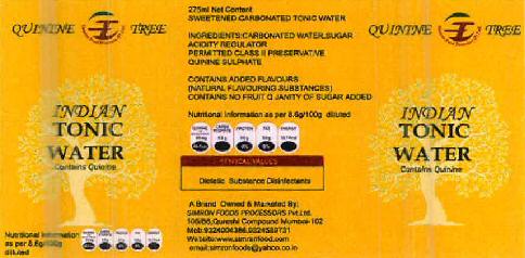 Indian Tonic Water Device mark 2562214 Trademark