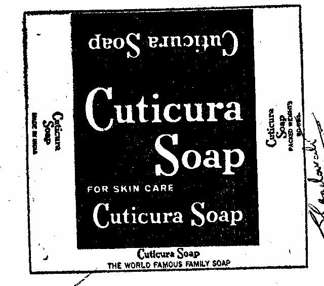 Cuticura Soap (device) Device mark 291642 Trademark