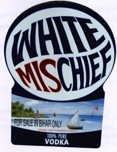 White Mischief 100% Vodka Device mark 2248444 Trademark