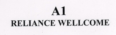 A1 Reliance Wellcome Device mark 1450829 Trademark