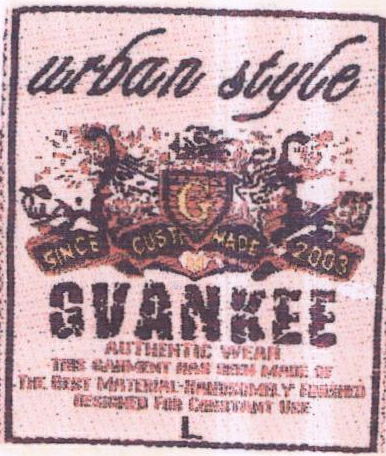 Urban Sytle Gvankee Device mark 1832024 Trademark