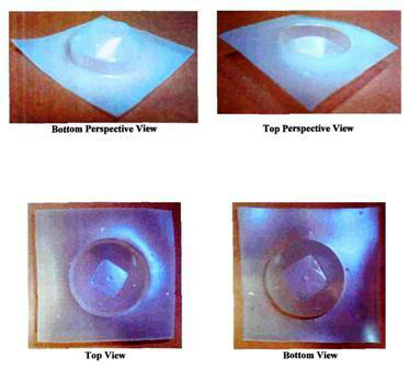 Dev. Of Bowl, Four Dimensional Mark (lable) Device mark 1622222 Trademark