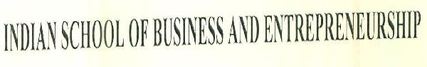 Indian School Of Business And Entrepreneurship Device mark 2941761 Trademark