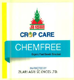 Jai Kisaan Crop Care Chemfree Device mark 2969056 Trademark