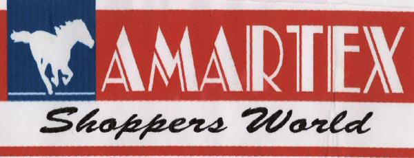 Amartex Shoppers World With Label Device mark 1420086 Trademark
